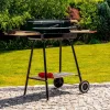 MIR244 Rechteckiger Holzkohle-Rollengrill