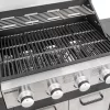 BR-K4PLUS kompletter Gartengrill 4+1 Brenner
