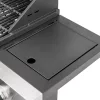 BR-K4PLUS kompletter Gartengrill 4+1 Brenner