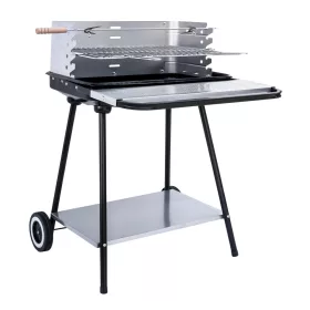 MIR404 Holzkohlegrill, quadratisch