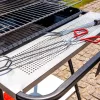MIR404 Holzkohlegrill, quadratisch