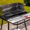 MIR404 Holzkohlegrill, quadratisch