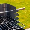 MIR404 Holzkohlegrill, quadratisch