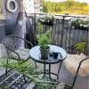 JUPITER 60 cm runder Gartentisch