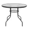 JUPITER 90 cm runder Gartentisch