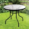 JUPITER 90 cm runder Gartentisch