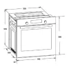 HOMEFORT HSB64DGB Einbau-Backofen