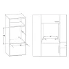 HOMEFORT HSB64DGB Einbau-Backofen