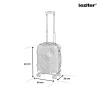 TraveLux Pro Handgepäck mit abnehmbarem Rad 40x30x20 cm