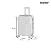 TraveLux Pro großer Koffer mit Hartschalendeckel 76x50x29 cm