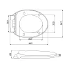 Toilettensitz Roya soft close
