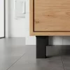 Uni-Möbelbein 100 mm schwarz