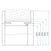 Dekorkoffer CPL weiß 100/210 12-14 links Chromband