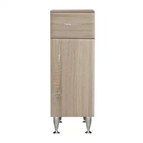   Bianca Plus 30 Unterschrank mit 1 Tür, 1 Schublade, Eiche sonoma, rechts