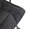 Leziter XL Angelstuhl mit Armlehne und Becherhalter schwarz