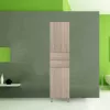 Bianca Plus 45 Hochschrank mit 2 Türen, 2 Schubladen, Eiche sonoma, rechts