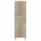 Bianca Plus 60 Hochschrank mit 4 Türen, 2 Schubladen, Eiche sonoma