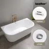 Noch freistehende Badewanne