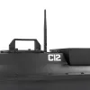 Feederboot C12 mit Hecklader schwarz
