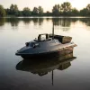 C12 GPS Futterboot mit Rucksack schwarz