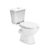 Cleano Monoblock WC mit Rückspülung und Sitz
