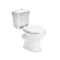 Cleano Monoblock WC mit Rückspülung und Sitz
