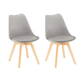 Silla Esszimmerstuhl 2 Stück in grau