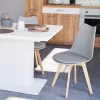 Silla Esszimmerstuhl 2 Stück in grau
