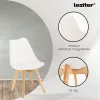 Silla Esszimmerstuhl 2 Stück in weiß
