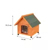 Smiley Classic Hundehütte "M