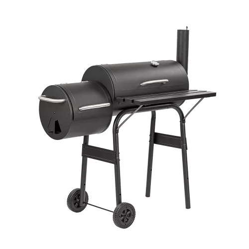 Holzkohle-Gartengrill mit Smoker