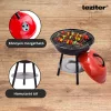 Fiberglas-Gartenkessel-Grill