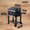 Multifunktionaler Holzkohlegrill
