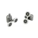 G29DR Duschkabinenrolle doppelt, federbelastet (G-29DR)