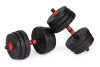 Verstellbare Kurzhanteln 2x10 kg Hantelsatz 20 kg Stange