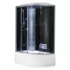 Lia 80x120 cm Hydromassage-Duschkabine links