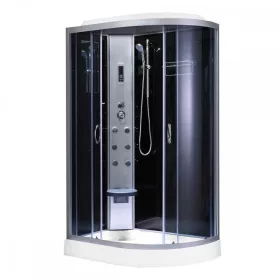 Aria Hydromassage-Duschkabine mit Linksmontage