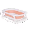 Babywanne mit klappbarem Ablauf Pink