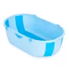 Kinderbadewanne mit Klappablauf blau