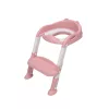 Toilette mit Treppenabgang rosa