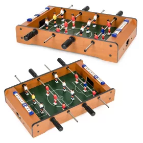   Mini-Tischfußball für Kinder mit zwei Bällen und Anleitung