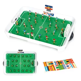 Mini-Kickertisch mit 22 Spielern