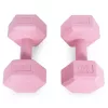 Hex Langhantel Satz 2x3 kg rosa