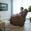 Elektrischer Schaukel- und Massagedrehsessel Relaxa