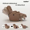 Elektrischer Schaukel- und Massagedrehsessel Relaxa