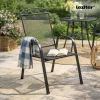 Metall-Gartenstuhl Melfi