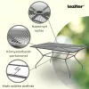 Melfi Metallgitter-Gartentisch 150x90x75 cm