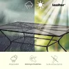 Melfi Metallgitter-Gartentisch 150x90x75 cm
