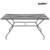 Melfi Metallgitter-Gartentisch 150x90x75 cm