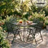 Melfi Metallgitter-Gartentisch 91,5x91,5x71 cm